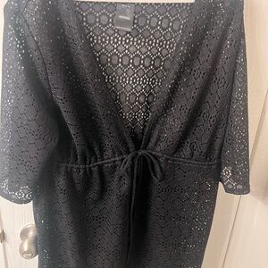 Black Lace Cover-Up